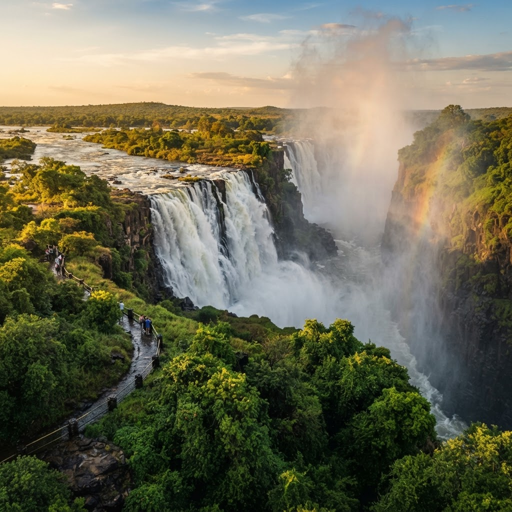 Victoria Falls travel destination for Springbok Travel and Tours